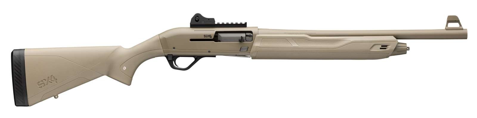Buy Winchester SX4 Defender 12 Gauge 4+1 Vent Rib LPA Sight 18.5" FDE online