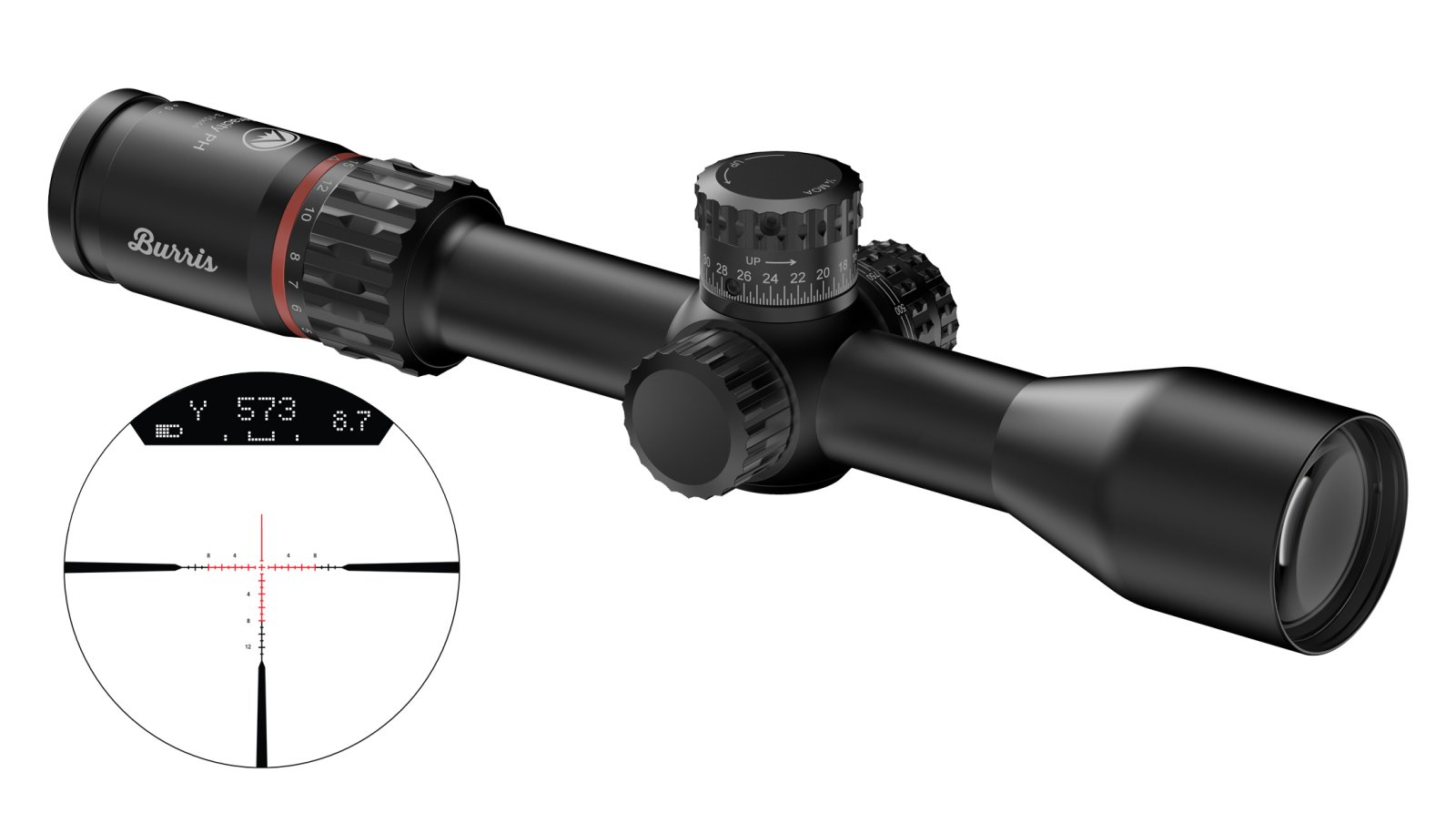 Burris 200202 Veracity 3-15x44 FFP Illuminated RC-MOA Reticle Matte Black - Burris Optics - 44MM