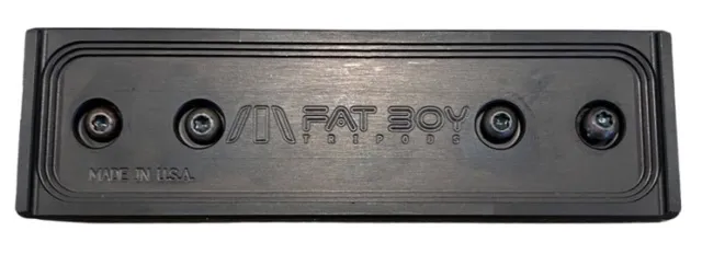 FatBoy MLOK5 Arca Plate 1.5" Width, 5" Length, 3/32" Catch Stop - FatBoy Tripods
