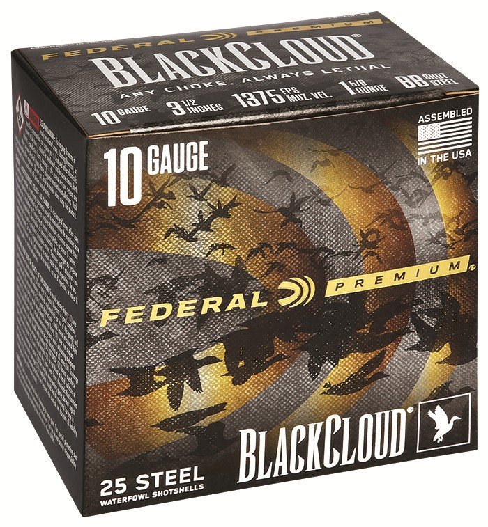 Federal PWBX107BB 10 Gauge 3.5in 1 5/8oz BB Steel Shot 25 Rounds - Federal Premium Ammunition - 10 Gauge