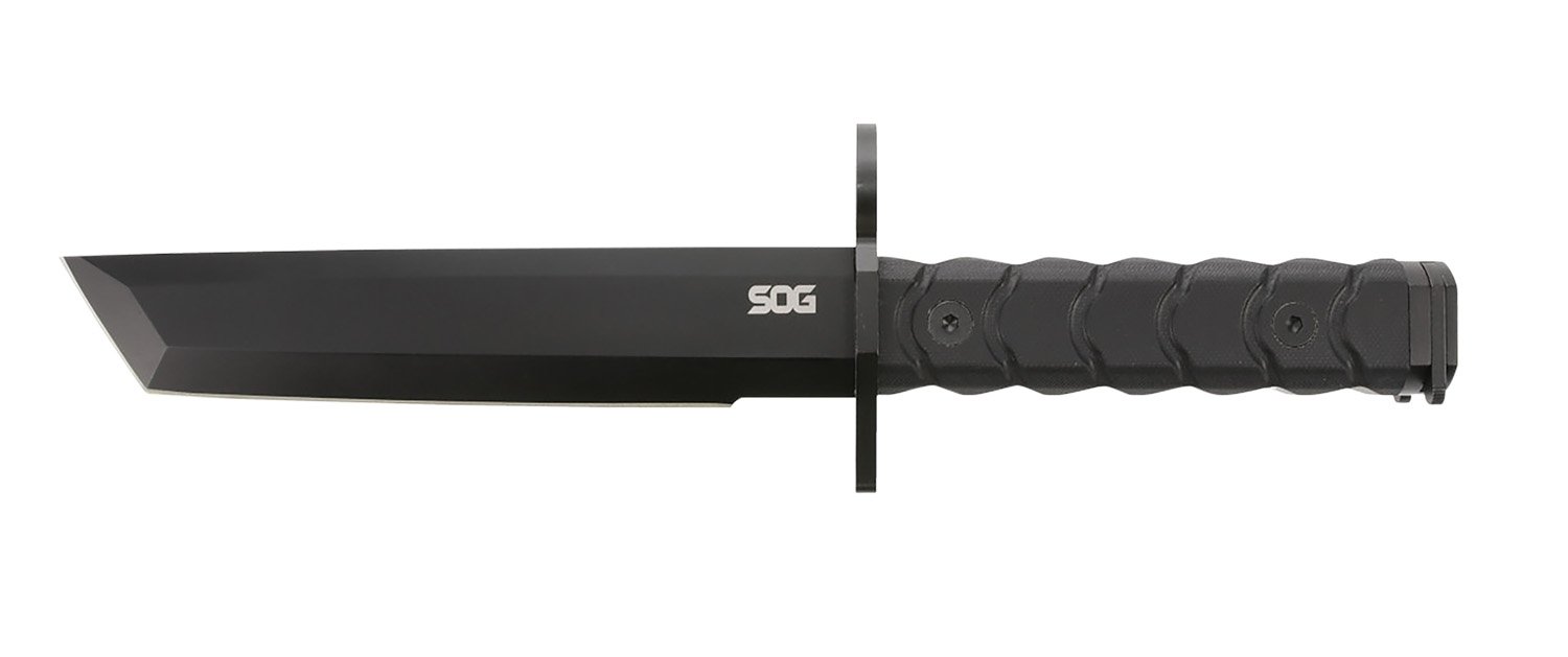 SOG SOGBY1001BX Bayonet 7" Tanto Blade G-10 Handle with Sheath - SOG