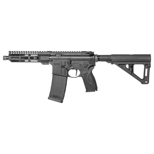 S&W M&P15 AXE Pistol .300 Blackout 30rd Magazine 8 Threaded Barrel M-LOK Handguard Black - SMITH AND WESSON - 300 Blackout