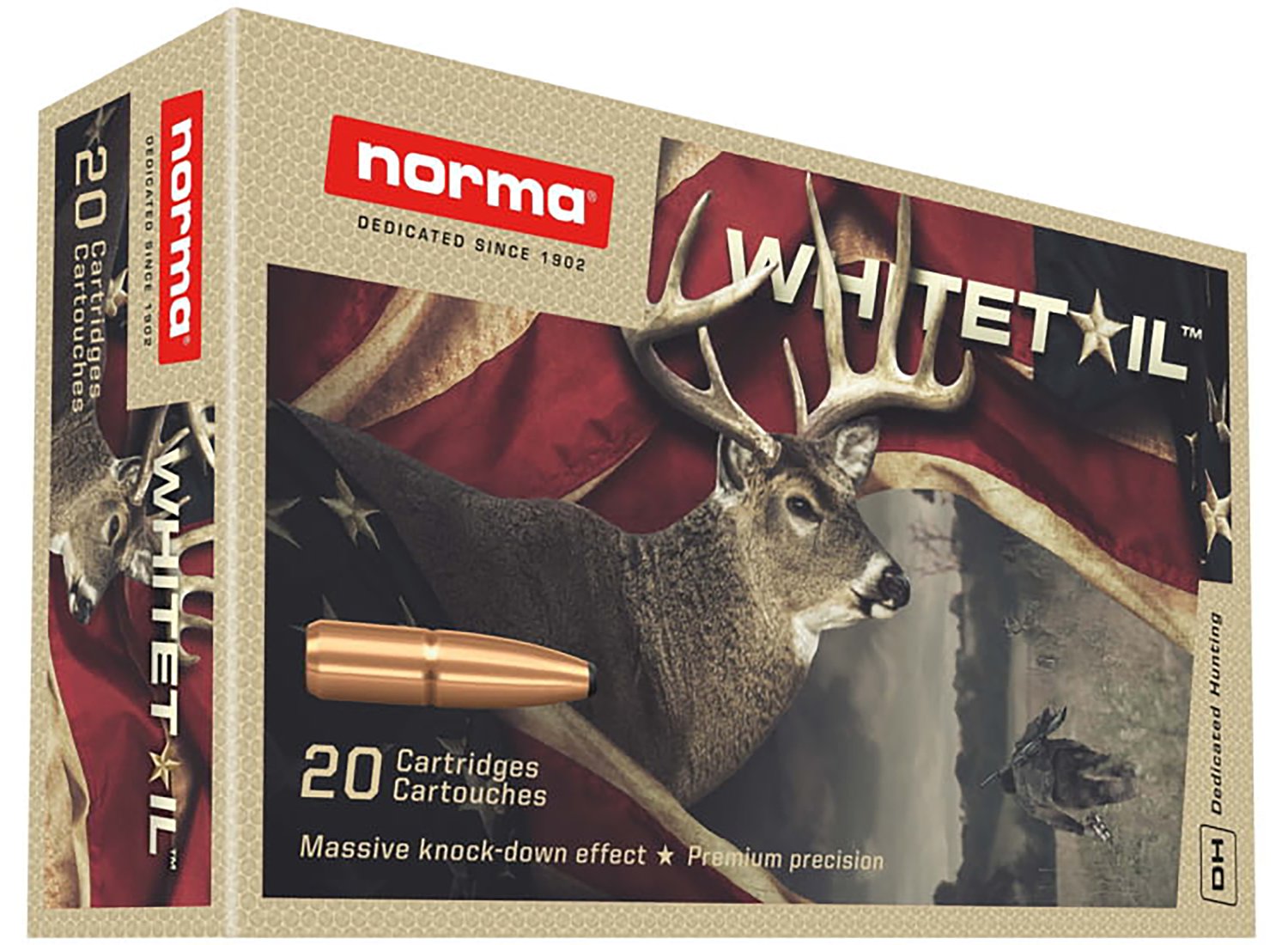Buy Norma Ammunition 20171502 Dedicated Hunting Whitetail 7mm-08Rem 150gr... online