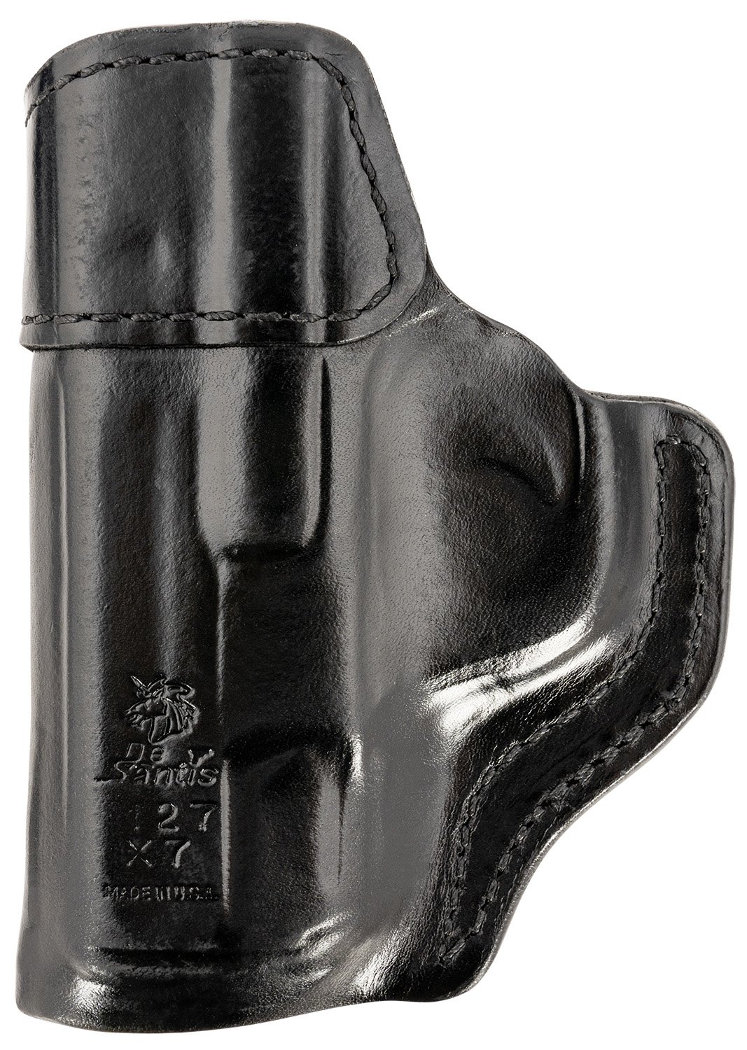 DeSantis Inside Heat IWB Holster Black Leather for S&W M&P Shield