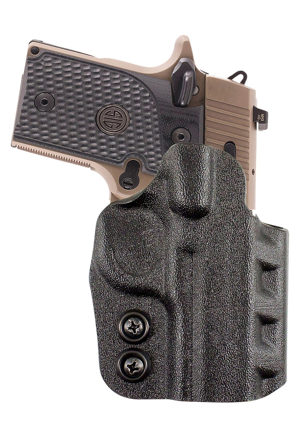 DeSantis D94KA8JZ0 Cazzuto Black Kydex Paddle Holster Sig P365/XL/SAS - DeSantis