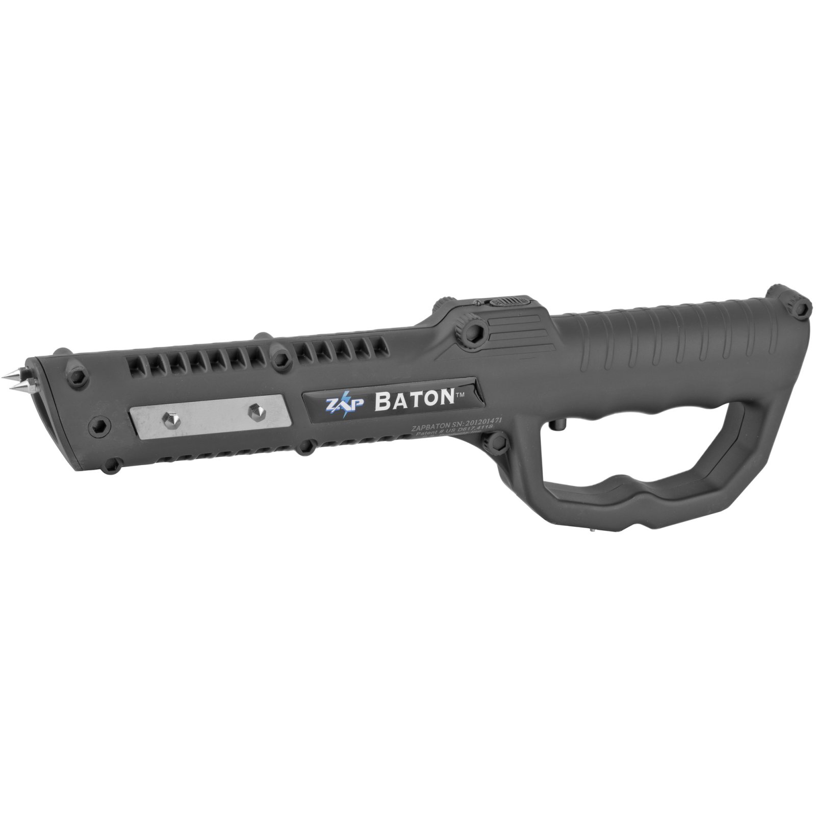 DNZ Products ZAP Stun Baton LED Light Hard Plastic Black - DNZ Products