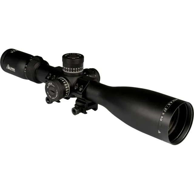Alpen 4015 Apex Rifle Scope 4.5-27x50 WBDC-TACT 1st Focal Plane - Bresser