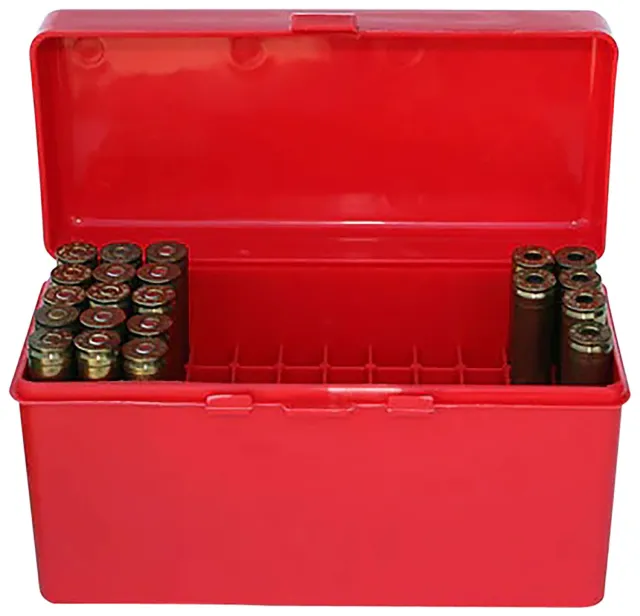 MTM Case-Gard R-60 Series Rifle Ammo Box - Red, 12 Pack - MTM Case-Gard - 6.5/308 Winchest