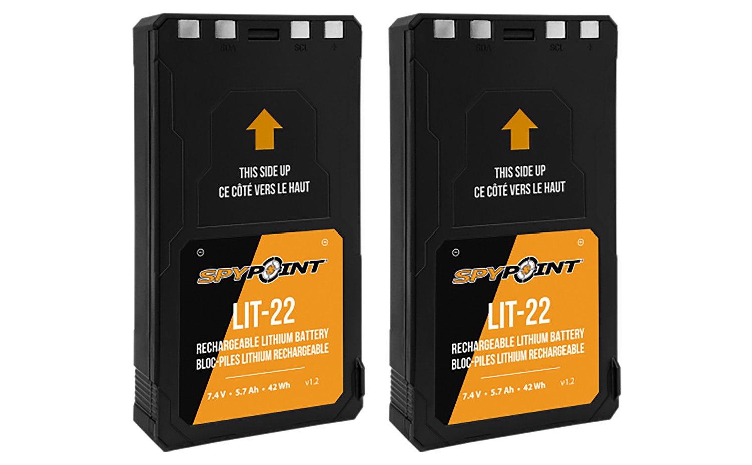 Buy Spypoint 05538 Lit-22 Rechargeable Lithium Battery Pack Black 7.4 Volts (2) online