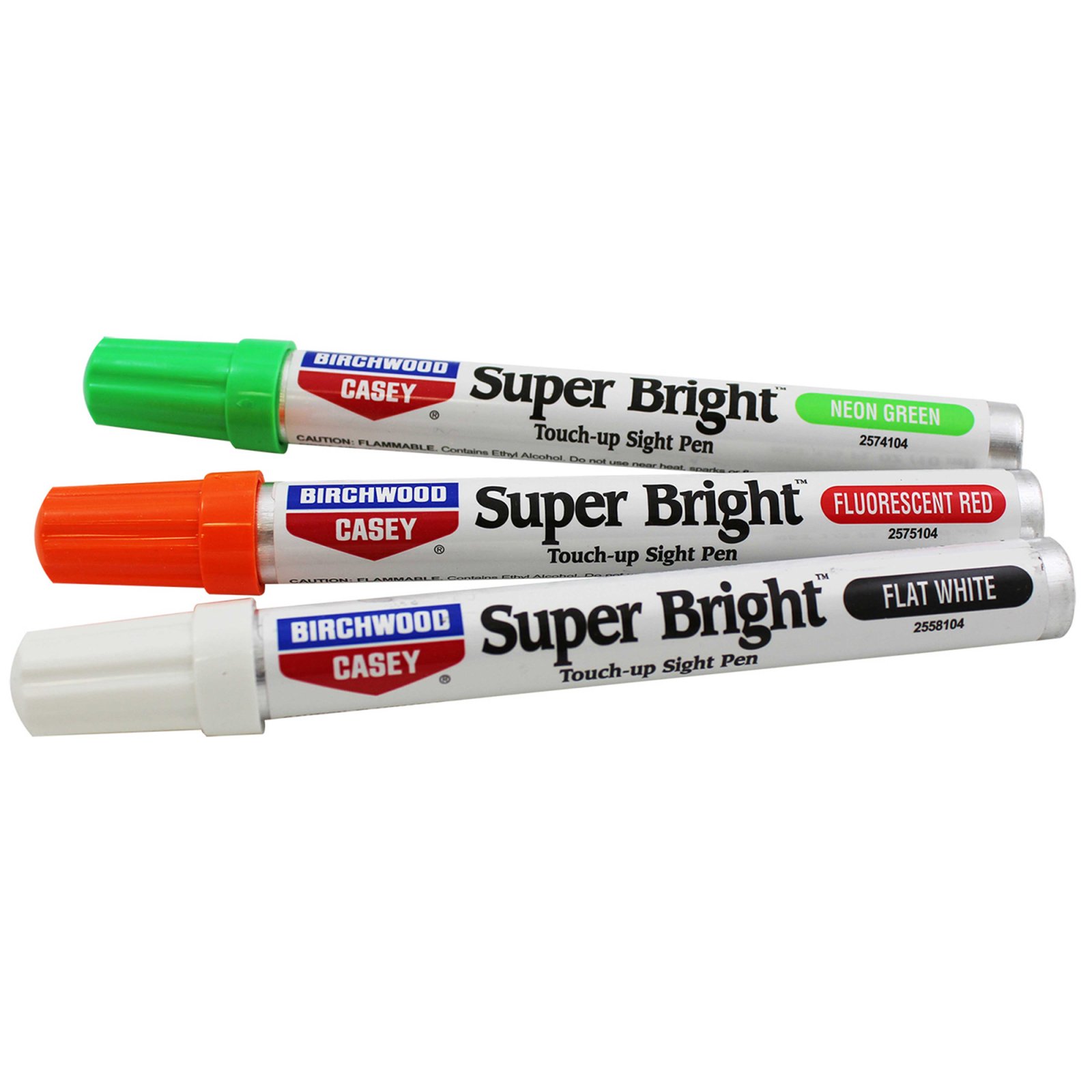 Birchwood Casey 15116 Super Bright Felt Pens Red/White/Green - Birchwood Casey