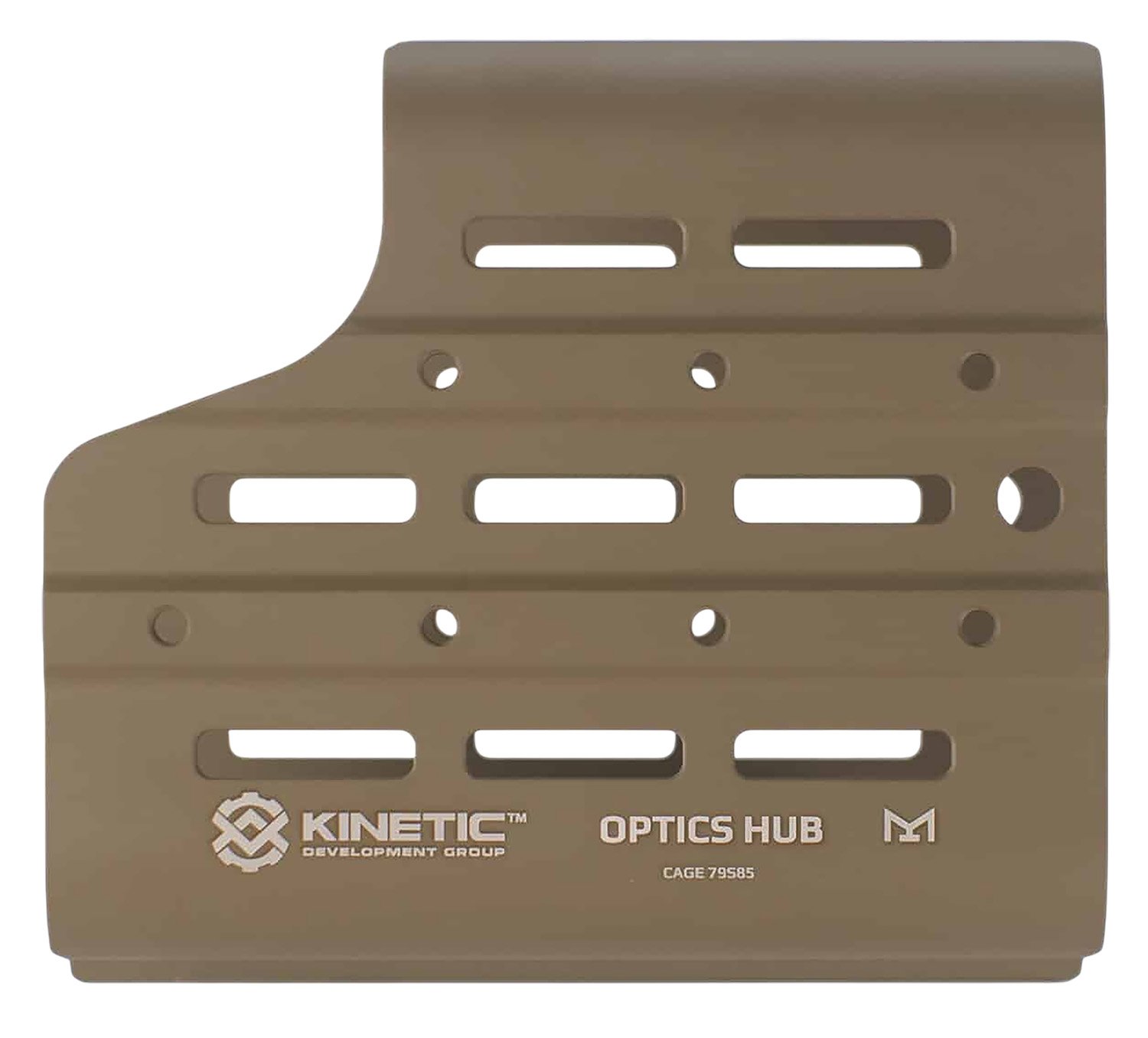 Kinetic Development Group MSH5-110 Optics Hub Spotting Scope Case FDE - KDG