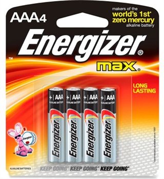 Buy Energizer Max AAA Batteries 4pk - E92BP-4 online