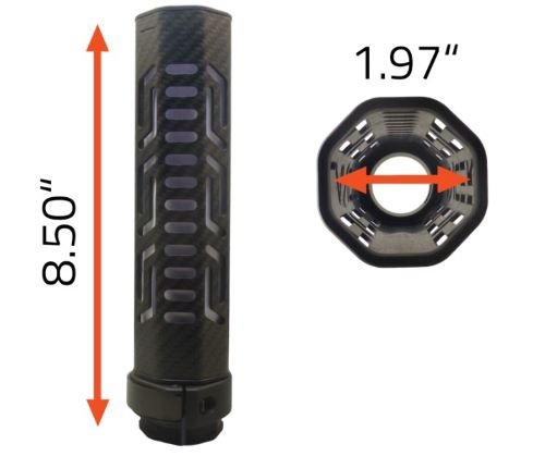 Buy Lancer Systems LCH5 Carbon Fiber Suppressor Cover 8.5 In online
