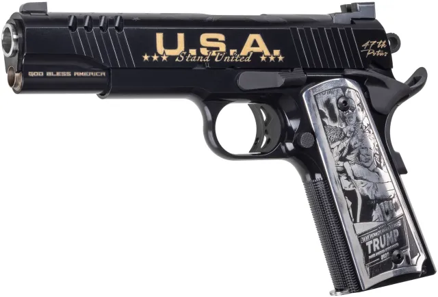 Auto-Ordnance 1911TCAC18 Trump Fight .45 ACP 5" TruGlo Sights Blemished - Auto-Ordnance - .45 ACP