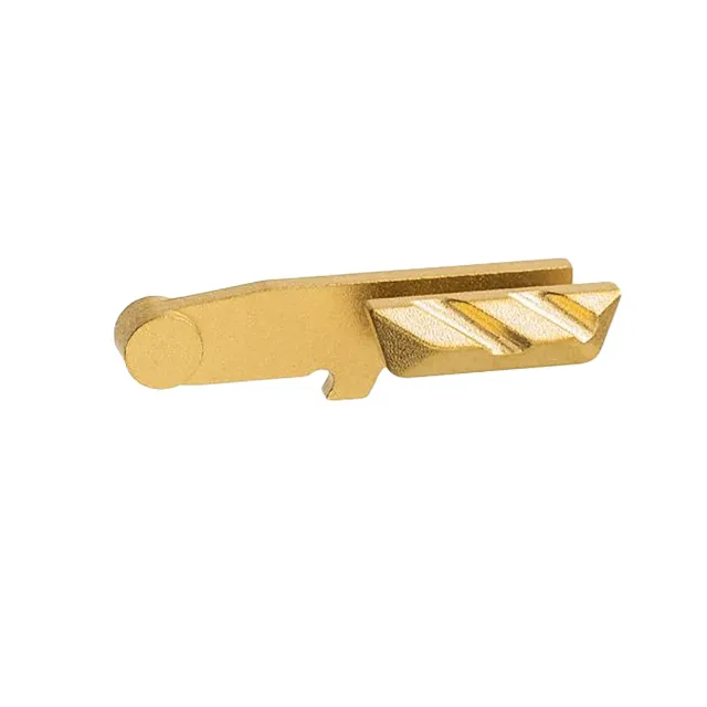 Tyrant CNC TDP365SCLGOLD Extended Slide Catch Lever Sig P365 Gold... - Tyrant CNC - 9 MM LUGER