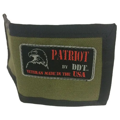 DDT INC Tango Mike OD Nylon Billfold Wallet American Made