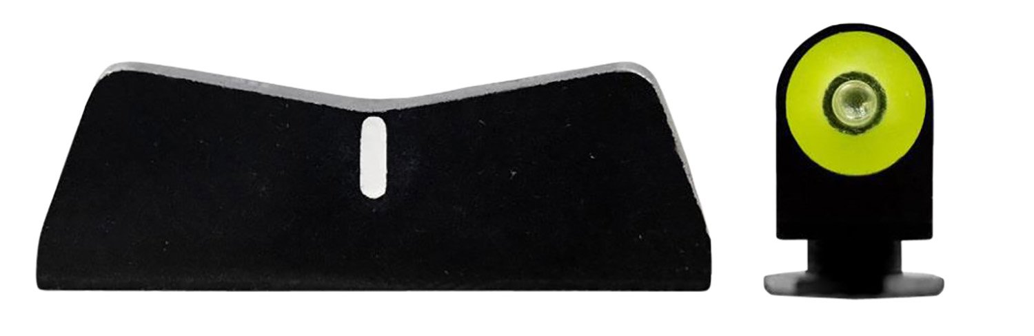 XS Sights GL0009P3Y DXT2 Big Dot Night Sights for Glock 36 Black/Yellow - XS Sight Systems