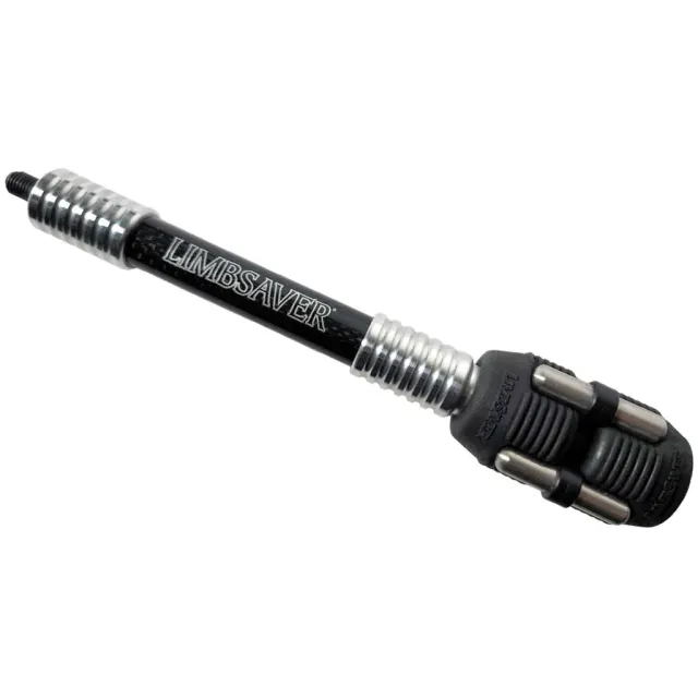 LimbSaver 5101 True Track Stabilizer Black 8" Aluminum Vibration Dampening - LimbSaver