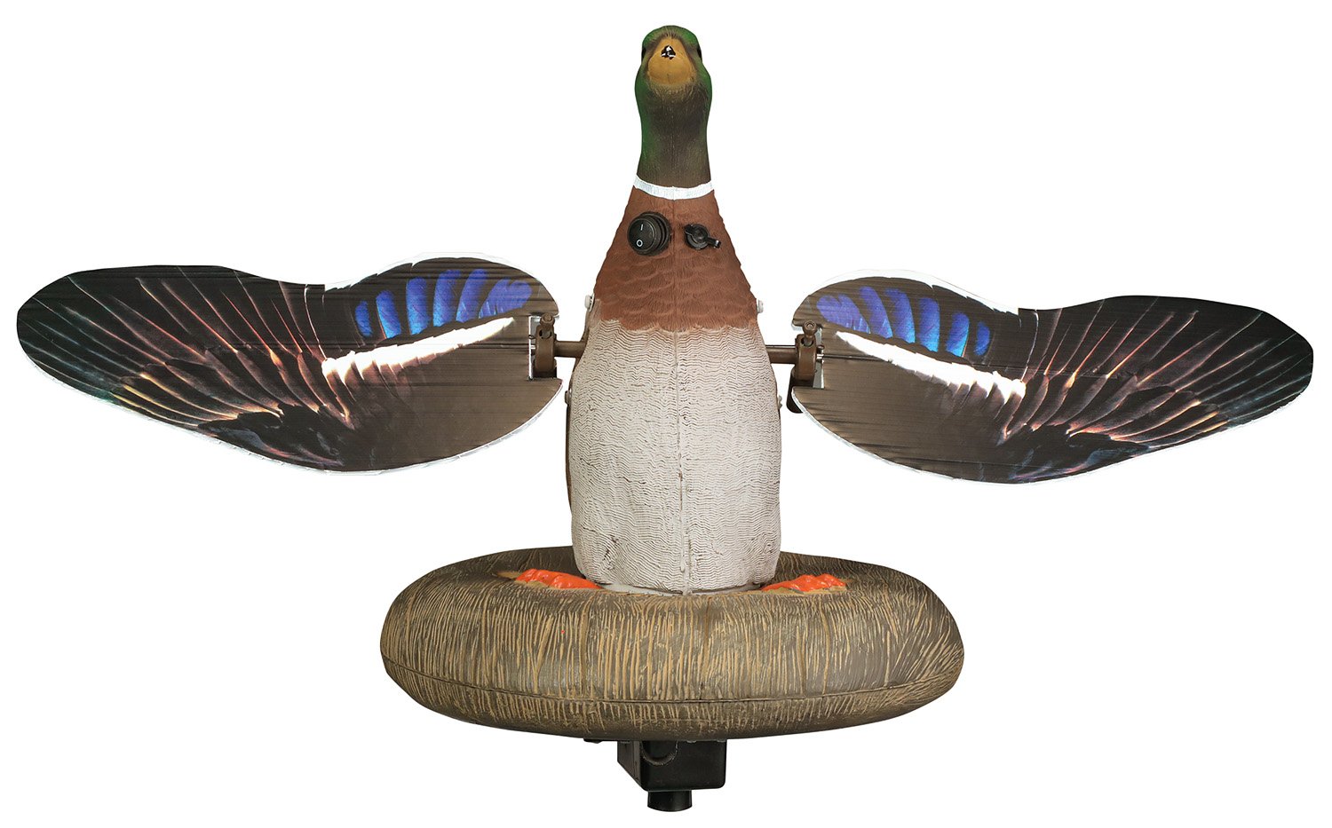 Higdon Outdoors 53072 XS Floating Flasher Mallard Drake Decoy 12V Li-ion - Higdon Outdoors