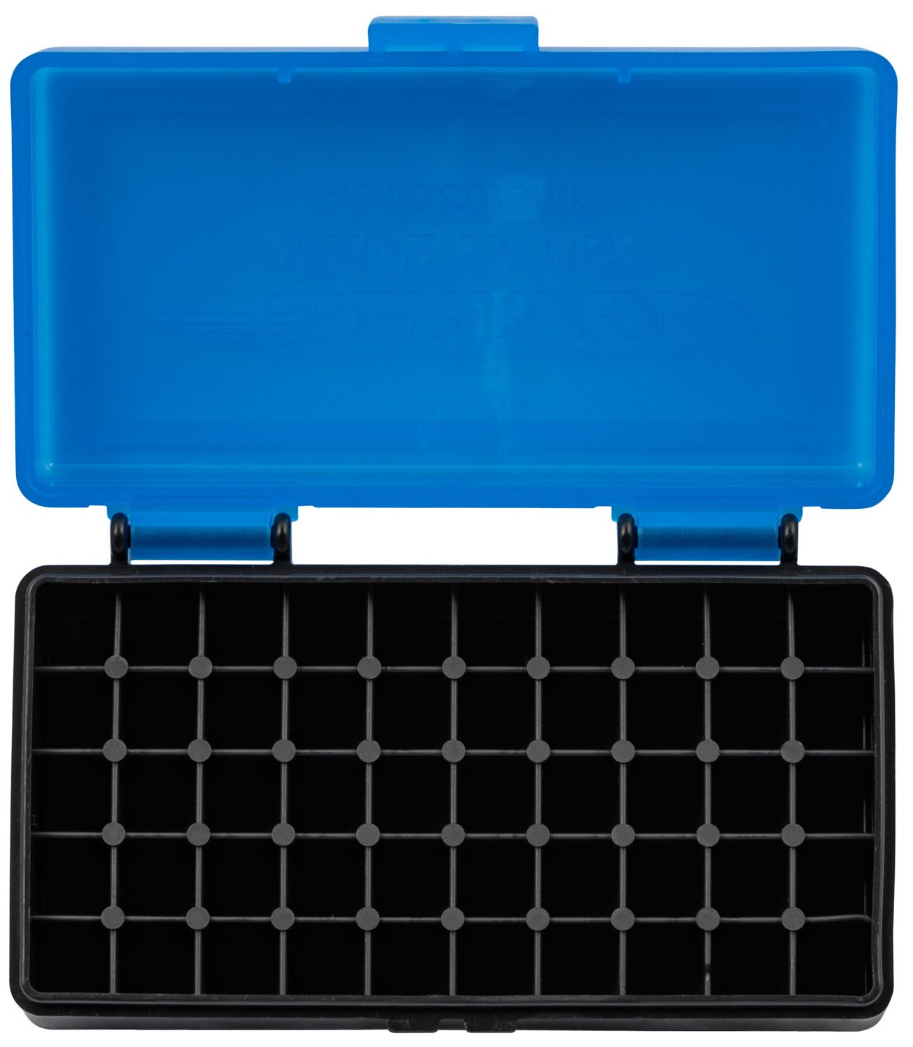 Berry's Ammo Box #401 - .380 cal/9mm 50/rd Blue/Black - Berry's Mfg