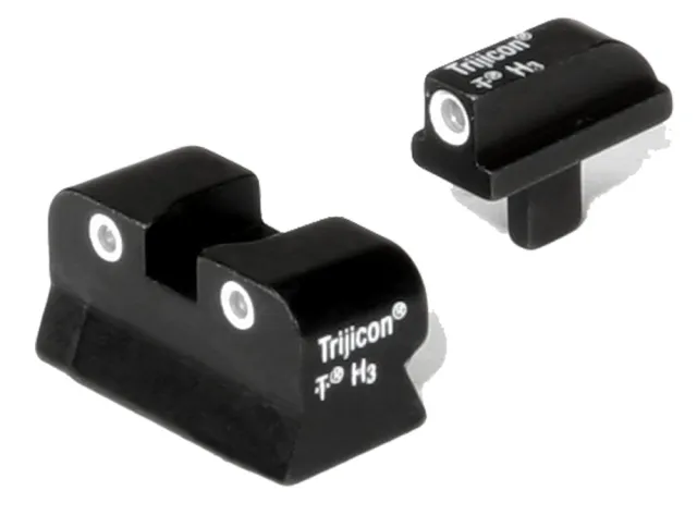 Trijicon 600145 Bright & Tough Night Sights Green-Tritium White Outline... - Trijicon