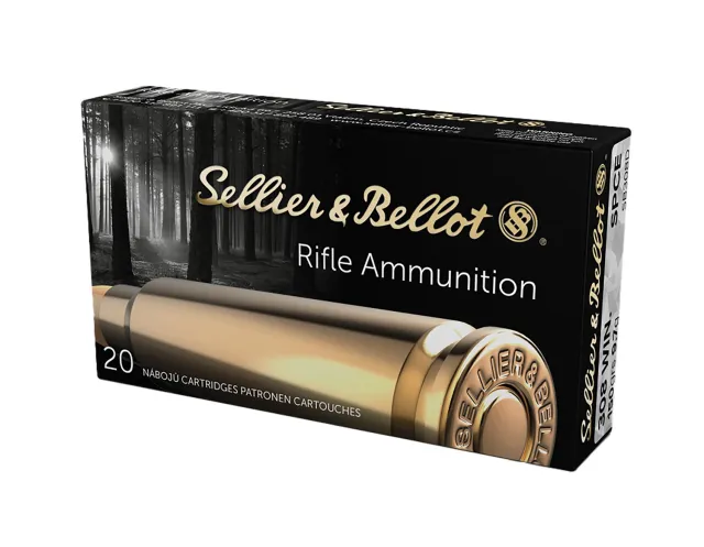 Sellier & Bellot SB308D Rifle 308 Win 150gr SPCE 2789fps 20 Bx/25 Cs