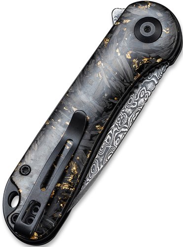 Buy Civivi Elementum C907CDS1 2.96" Shredded Carbon Fiber/Golden Damascus online