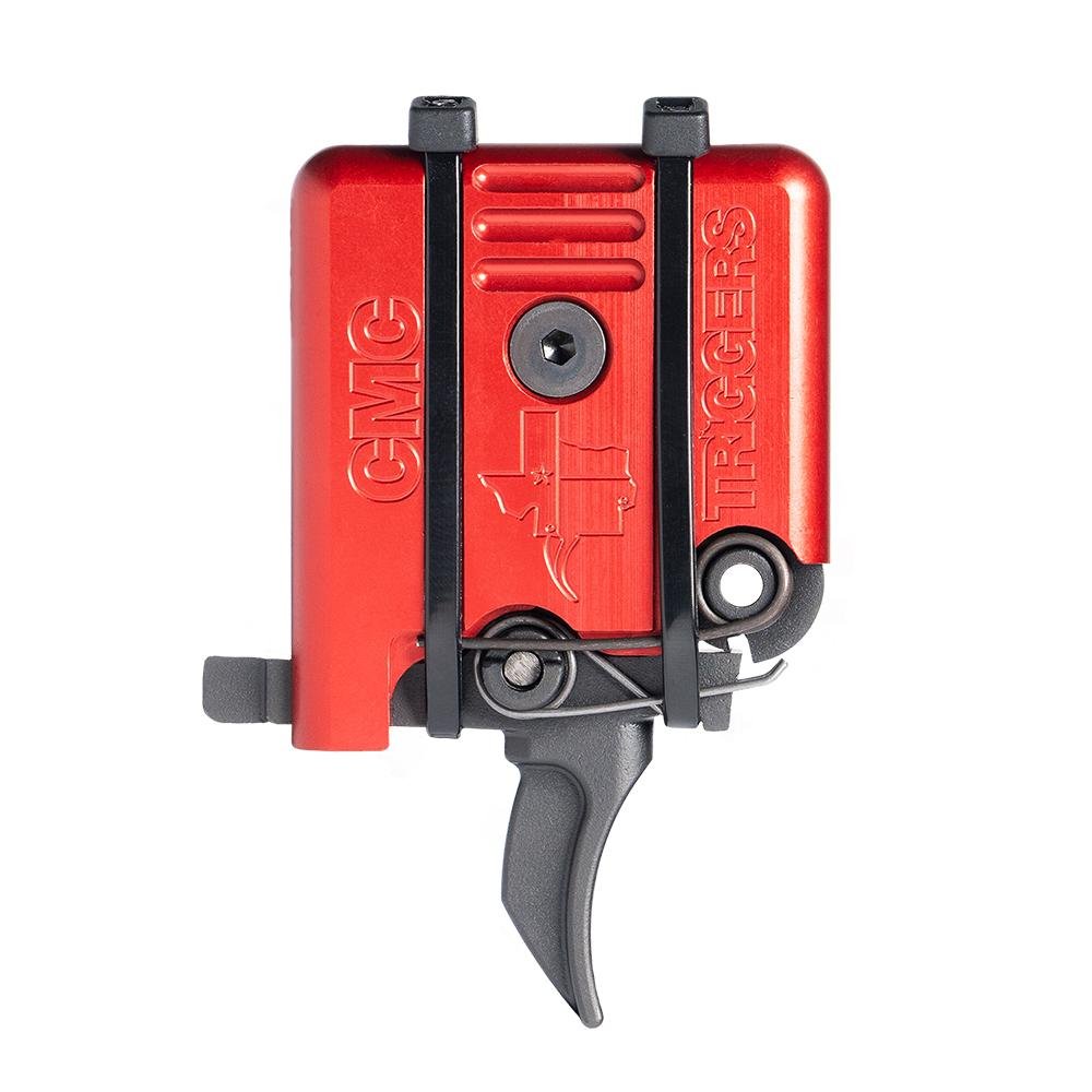 CMC Triggers AR-15/10 Single Stage Component Trigger Curved 3.5 lb Small - Cmc Triggers