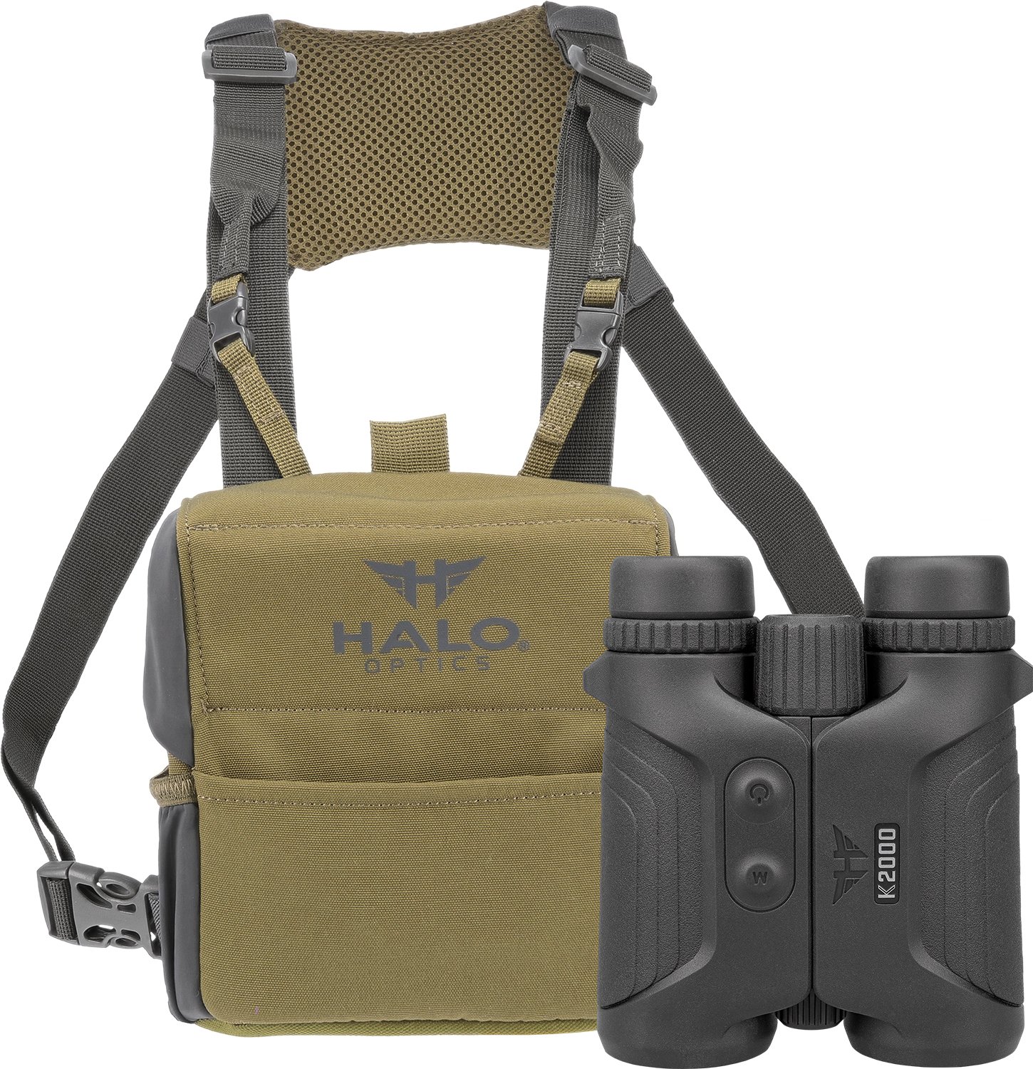Halo Optics HALLRFBIN2000 K2000 10x42 Black - HALO
