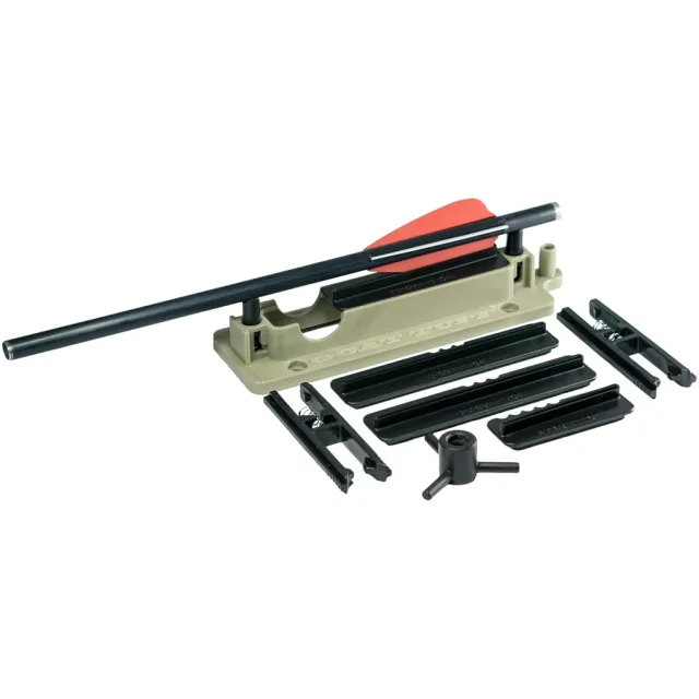 GoatTuff 1230 Crossbow Arrow Fletcher with 3-Fletch Indexer & Vane Nests