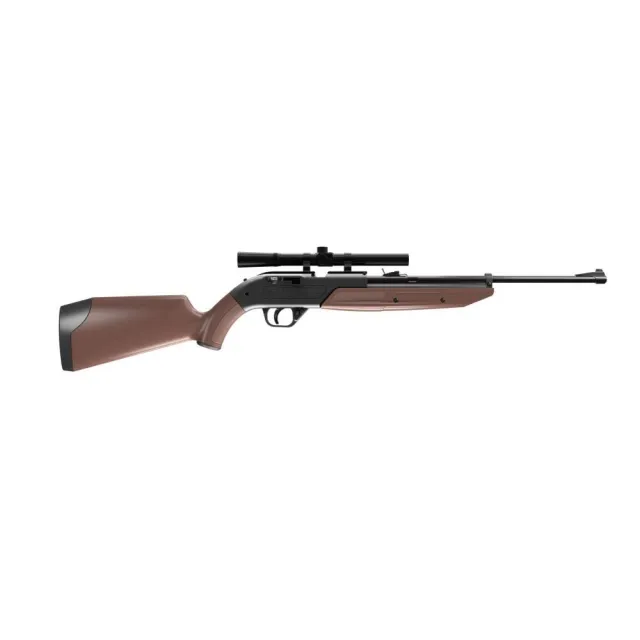 Crosman 760X Airgun w/Scope .177 cal. Smooth Bore Barrel, Variable Pump Power, 615 FPS - Crosman - .177