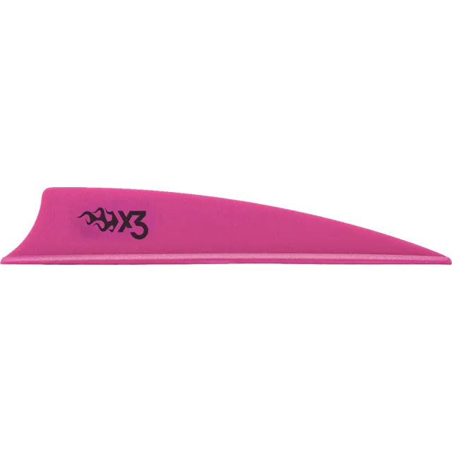 Buy Bohning X3 Vanes Shield Cut 3 in. Hot Pink 36 pk. online
