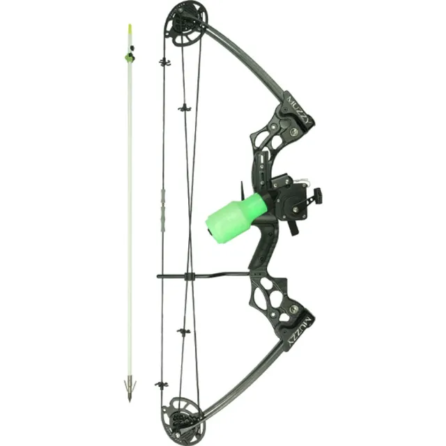 Muzzy 7926 V2 Bowfishing Kit RH, 25-55 lbs, 25"-31.5" Draw, 33.8" Axle - Muzzy