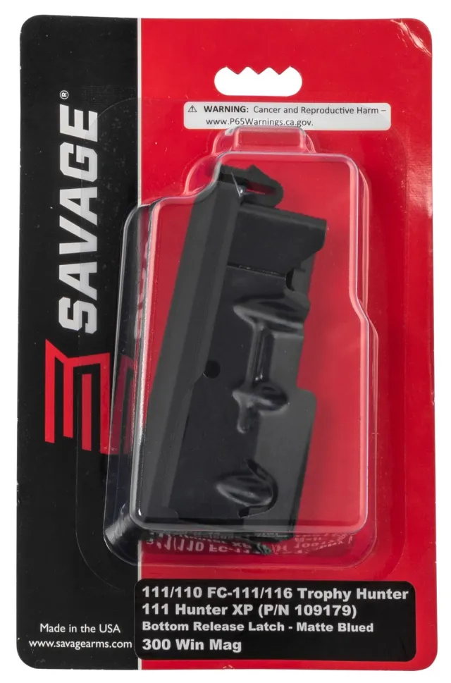 Savage Arms 55254 Axis Blued Magazine .300 Win Mag .375 Ruger 3 Round - SAVAGE ARMS - 3RD