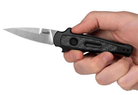 Kershaw Launch 12 Mini Stiletto Automatic Alum Handle 7125 - Kershaw