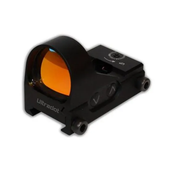 Ultradot LT Red Dot Sight, 4 MOA, 26mm Lens, Auto-Off, Black - Ultradot