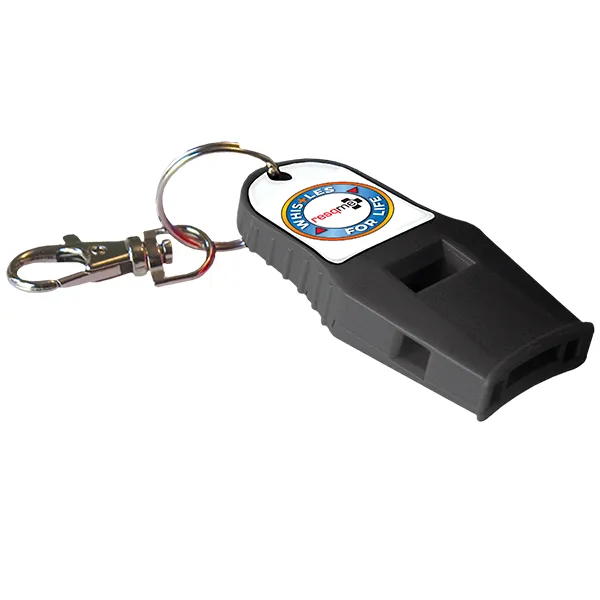 Resqme Whistle For Life Safety Whistle 120dB Compact Keychain Alarm