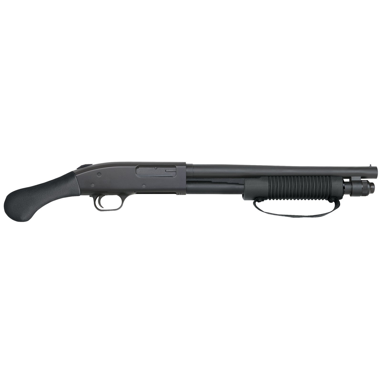 Buy Mossberg 590 Shockwave 12 Gauge 14 in Heavy-Walled Blued 6 Rounds Pump online