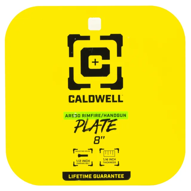 Buy Caldwell AR500 Rimfire/Handgun Target 8" Gong 1/4" online