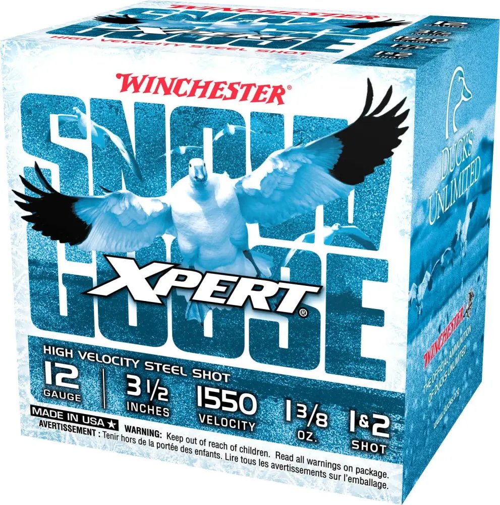 Winchester WXS12L12 12 Gauge 3.5 in 1 3/8 oz 1 2 Shot 1550 fps 25 Rounds - Winchester - 12GA