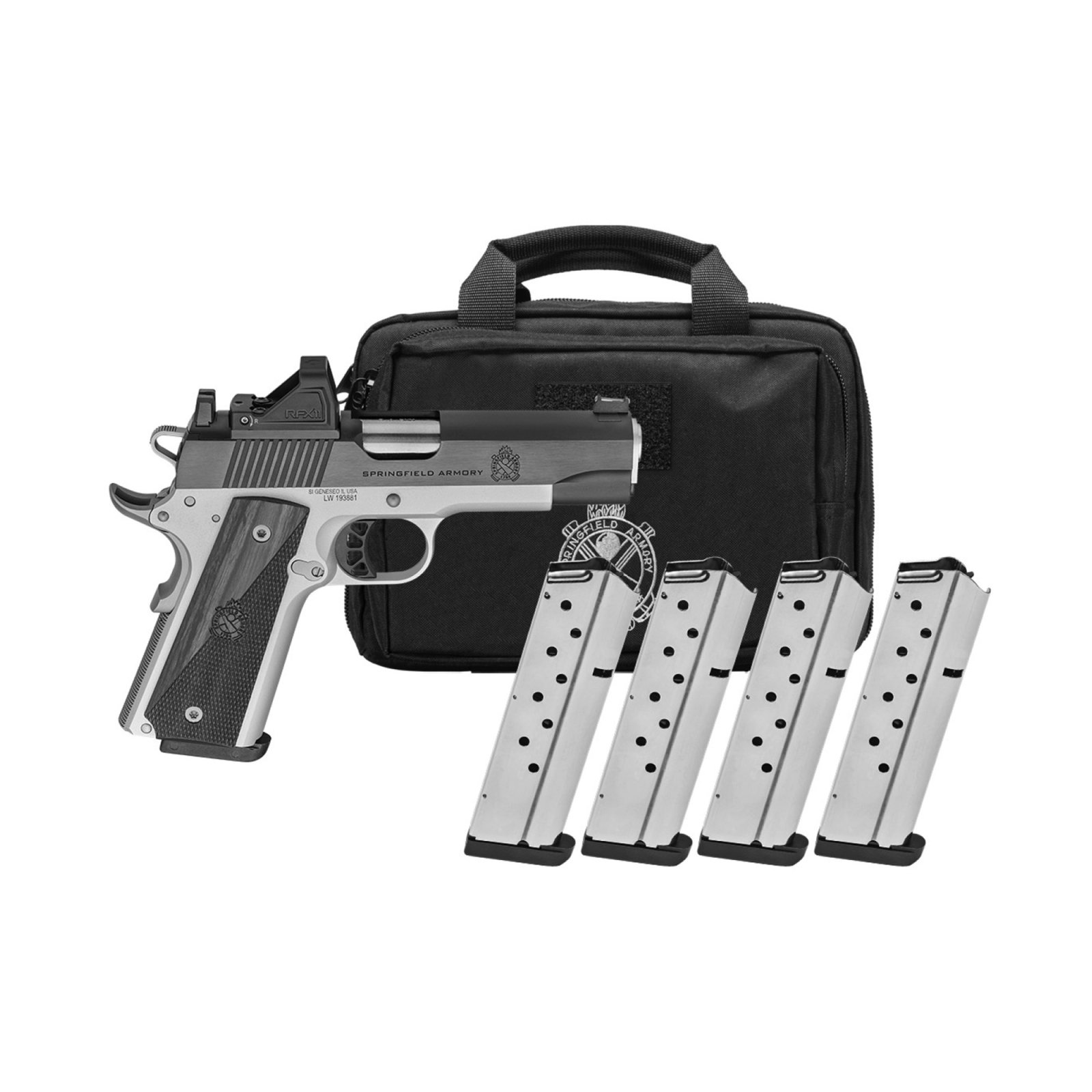 Springfield Armory 1911 Ronin 9mm PX9117LAOSPAC - Springfield Armory - 9mm Luger (9x19 Parabellum)