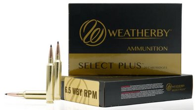 Weatherby R65RPM156EH 6.5WBY RPM 156GR Elite Hunter Ammo 20 Rounds - Weatherby - 6.5 WBY RPM
