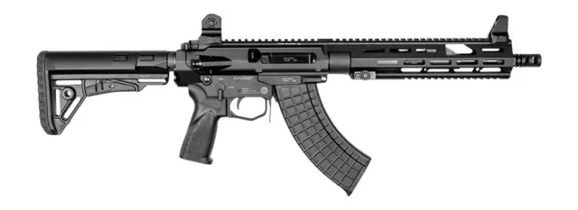 Grand Power 8588005948937 ARAQ-S 7.62x39mm 20+1 11" Black, Receiver w/Picatinny Rail, M-LOK Handguard, Black Polymer Collapsible Stock, Black Polymer Grip, Right Hand - GP for sale at Iron and Lace
