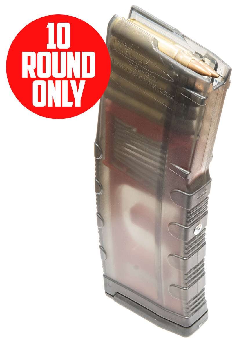 Amend2 556MODCS1030 MOD-C 10rd Fits AR-15 Smoke Polymer - Amend2 - 10RD