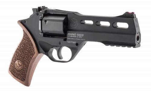 Chiappa Firearms Rhino 50Sa 9MM 5" Adj. Sight Black/Walnut CF370278 - Chiappa Firearms - 9mm