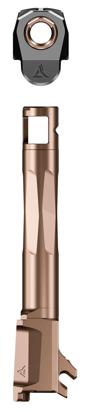 Radian Ramjet Afterburner 9mm 3.70In Bronze 416R Stainless - Radian Weapons - 3.70"