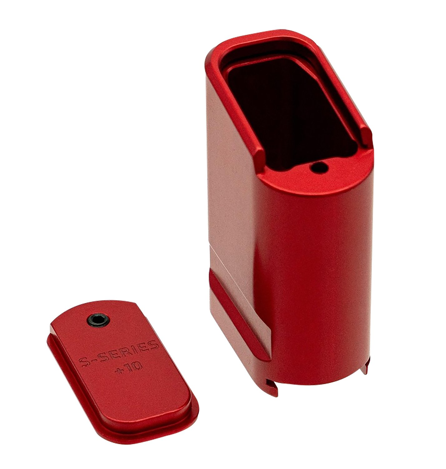 Buy Shield Sights SAS15ME10RED 10Rd Magazine Extension Red Finish online
