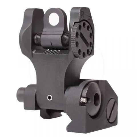 Buy Troy Industries SSIGFBSROBT00 Rear Folding BattleSight Black Anodized AR-15 online