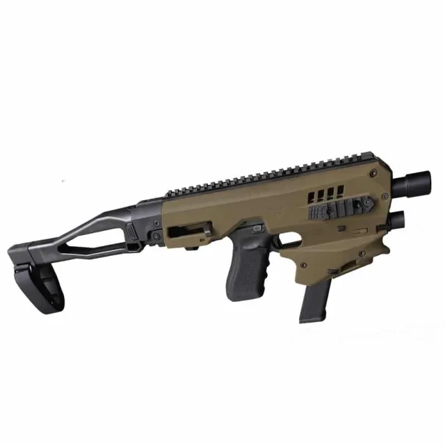 CAA MCKGEN2G Micro Conversion Kit Gen 2 Glock 9/40 with Brace Green - Command Arms Accessories Tac. for sale at Bang-Bang Tactical