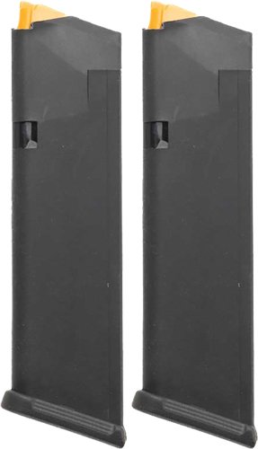 XTech Steel Reinforced Magazine 2 pk.17 rd. 9mm Glock 17 Black - XTech Tactical